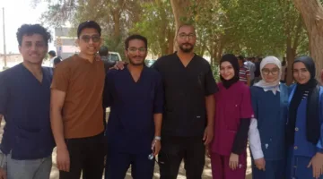 جامعة الوادي الجديد تنظم قافلة بيطرية مجانية في قرى الجزائر بالخارج.