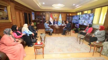 محافظ كفر الشيخ يستعرض انطلاق حملة “من بدري أمان” لتعزيز صحة المرأة
