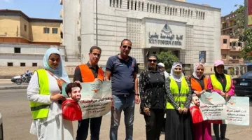 حملة توعية لمكافحة تعاطي المخدرات تستهدف السائقين والشباب في حي الساحل شمال القاهرة