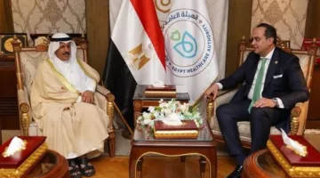 السبكي يجتمع برئيس الاتحاد العربي للطوارئ والأزمات لمناقشة أوجه التعاون المشترك