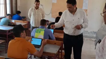 وكيل تعليم الغربية يراقب امتحانات النقل ويؤكد على أهمية تحقيق العدالة بين الطلاب