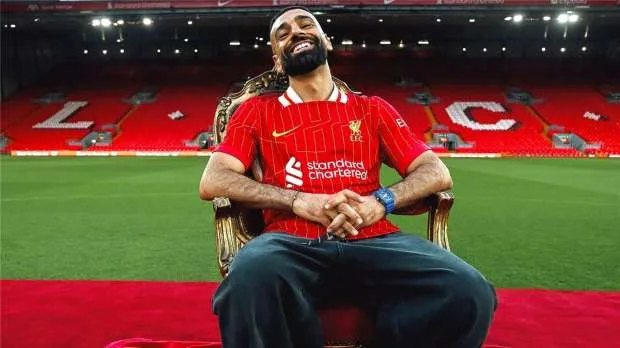 محمد صلاح يستمر في التألق… موسم استثنائي يضعه في المنافسة على الجوائز الكبرى. محمد صلاح يستمر في التألق… موسم استثنائي يضعه في المنافسة على الجوائز الكبرى.