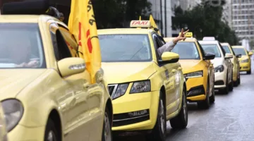 سائقو التاكسي في أثينا يهددون بالإضراب احتجاجًا على سياسات المطار