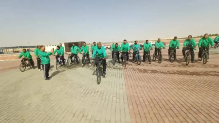 وزارة الشباب والرياضة تقيم فعالية رياضية للموظفين في العاصمة الإدارية الجديدة بمحافظة الوادي الجديد