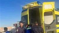 9 أشخاص يُصابون جراء حادث تصادم سيارتين في الوراق