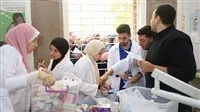 9 مراكز صحية و3 ورش توعوية ضمن قافلة جامعة المنيا الشاملة لقرية الريرمون