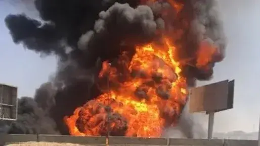 نقيب مهندسي الجيزة عن انفجار خط غاز طريق الواحات: التسريب بدأ منذ الليلة السابقة للحادث