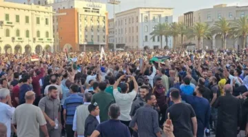 ليبيا… احتجاج مؤيد لحكومة الوحدة في طرابلس