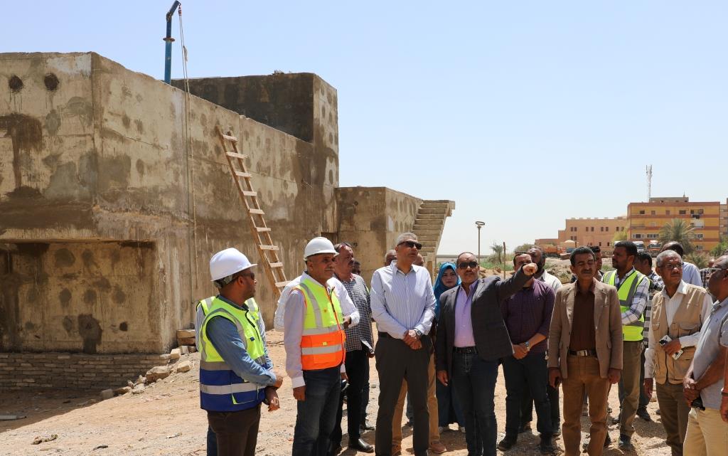 محطة مياه الشرب بإدفو الجديدة