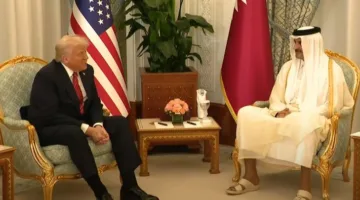 ترامب لأمير قطر: يمكننا التعاون بشكل مكثف لتحقيق السلام في المنطقة