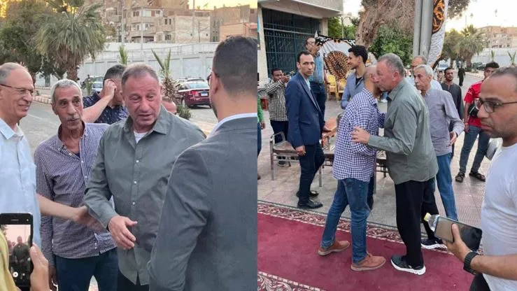 الكابتن محمود الخطيب يتلقى التعازي في وفاة شقيقته الكبرى بمدينة قنا الكابتن محمود الخطيب يتلقى التعازي في وفاة شقيقته الكبرى بمدينة قنا