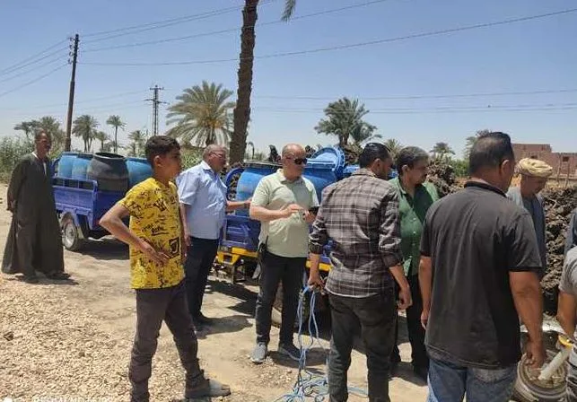 يضاف لها مياه نار.. ضبط 1200 لتر حليب فاسد في بني سويف