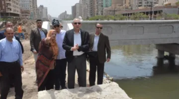 محافظ الغربية يراجع تقدم مشاريع تطوير كورنيش محور محلة منوف في طنطا