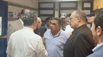 محافظ الدقهلية يزور مصابي حريق قرية أبو زاهر ويعزي أسر الضحايا