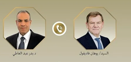 بدر عبد العاطي يتواصل هاتفياً مع وزير خارجية ألمانيا الجديد بدر عبد العاطي يتواصل هاتفياً مع وزير خارجية ألمانيا الجديد