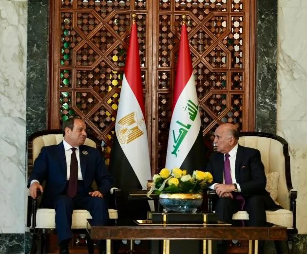 الرئيس السيسي: قمة بغداد تمثل علامة على استعادة العراق قوته في محيطه العربي الرئيس السيسي: قمة بغداد تمثل علامة على استعادة العراق قوته في محيطه العربي
