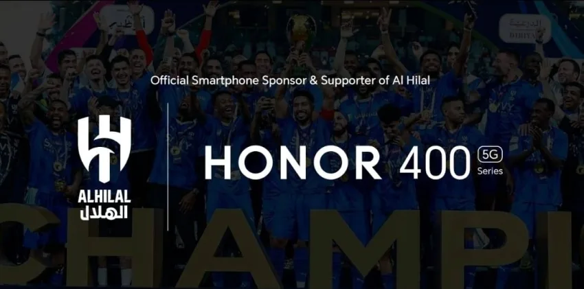 HONOR تطلق شراكة استراتيجية مع نادي الهلال السعودي لتكون الشريك الرسمي للهواتف الذكية. HONOR تطلق شراكة استراتيجية مع نادي الهلال السعودي لتكون الشريك الرسمي للهواتف الذكية.