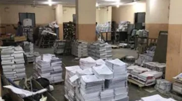 Managers of a printing house apprehended for printing commercial materials without authorization from rights holders.