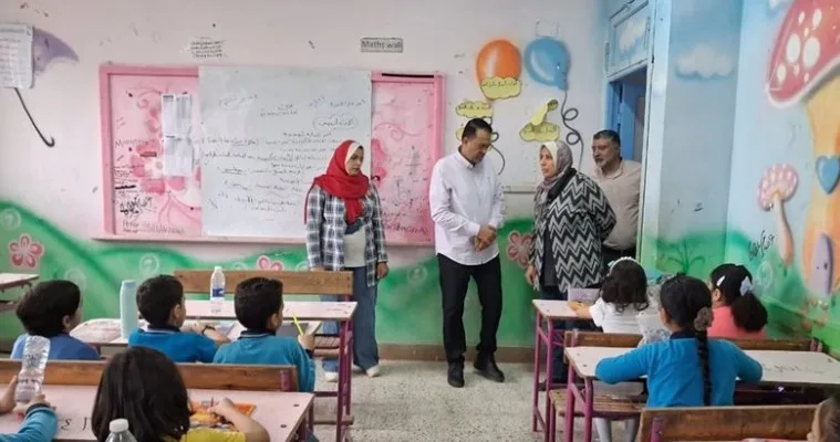 وكيل تعليم الغربية يؤكد على ضرورة المتابعة اليومية في السجلات الورقية والإلكترونية