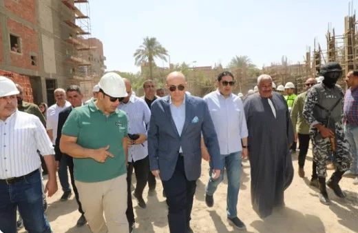 محافظ بني سويف يراقب تقدم مشروع بناء مستشفى ناصر العام محافظ بني سويف يراقب تقدم مشروع بناء مستشفى ناصر العام