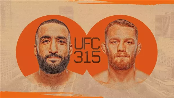 UFC 315.. مشاهدة نزال بلال محمد وجاك ديلا مادلينا بث مباشر