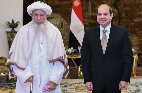 الرئيس السيسي يستقبل سلطان طائفة البهرة.. ويشيد بجهودهم في ترميم مقامات آل البيت والمشروعات التنموية بمصر