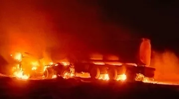 نشوب حريق كبير في كورنيش النيل بمنطقة المعادي