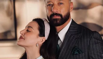 أحمد فهمي يشارك صورًا له مع السورية بمرام علي في مسلسل «2 قهوة»