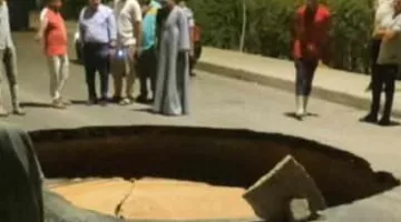محافظة المنوفية: انهيار مفاجئ في شارع جمال عبد الناصر بمدينة السادات دون تسجيل إصابات