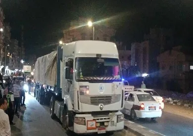 إسرائيل: دخول 107 شاحنات إغاثة إلى غزة يوم الأحد إسرائيل: دخول 107 شاحنات إغاثة إلى غزة يوم الأحد