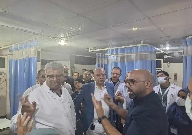 الصحة تتابع سير تنفيذ مشروع إنهاء قوائم الانتظار في مستشفى قنا الصحة تتابع سير تنفيذ مشروع إنهاء قوائم الانتظار في مستشفى قنا