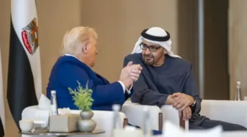 ترامب: محمد بن زايد قائد بطولي ذو رؤية مستقبلية.. شكرًا على استثمار 1.4 تريليون دولار