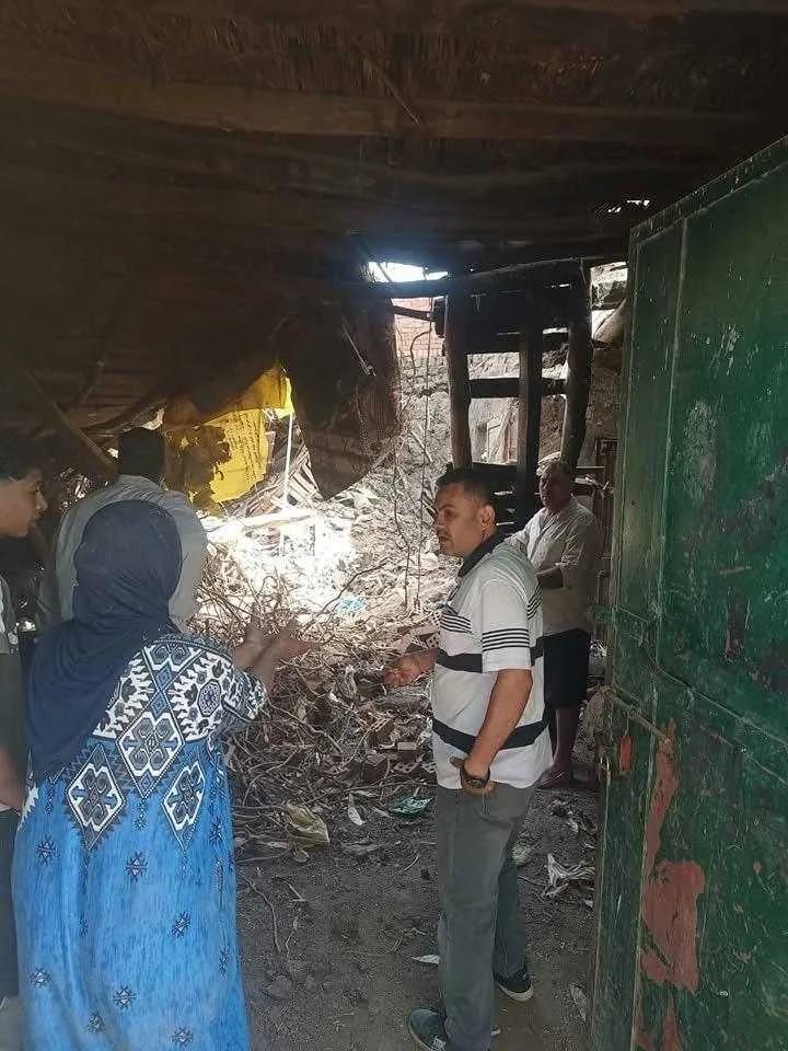 جزء من مبنى يسقط في المنوفية دون وقوع إصابات.. واستجابة سريعة من الوحدة المحلية جزء من مبنى يسقط في المنوفية دون وقوع إصابات.. واستجابة سريعة من الوحدة المحلية