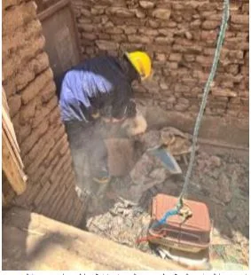 الحماية المدنية في الفيوم تُنقذ قطتين محاصرتين في منور عمارة الحماية المدنية في الفيوم تُنقذ قطتين محاصرتين في منور عمارة