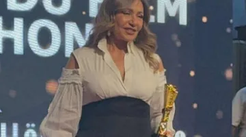 تقدير ليلى علوي خلال مهرجان السينما الناطقة بالفرنسية