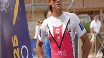 القماطي يُهنئ علي علاء بخصوص نتيجة بطولة “ليدو فيلبي” الدولية للتجديف على الشاطئ.