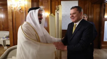 &nbsp;رئيس حكومة الوحدة الوطنية في ليبيا يستقبل وزير الدولة بوزارة الخارجية