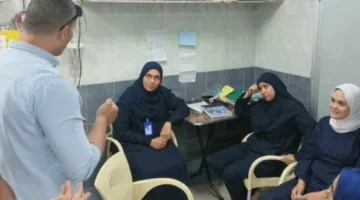 مستشفيات جامعة بنها تعقد ورشة عمل حول السلامة في العمل ومخاطر الحريق
