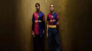 برشلونة يكشف عن قميصه الخاص بالكلاسيكو أمام ريال مدريد