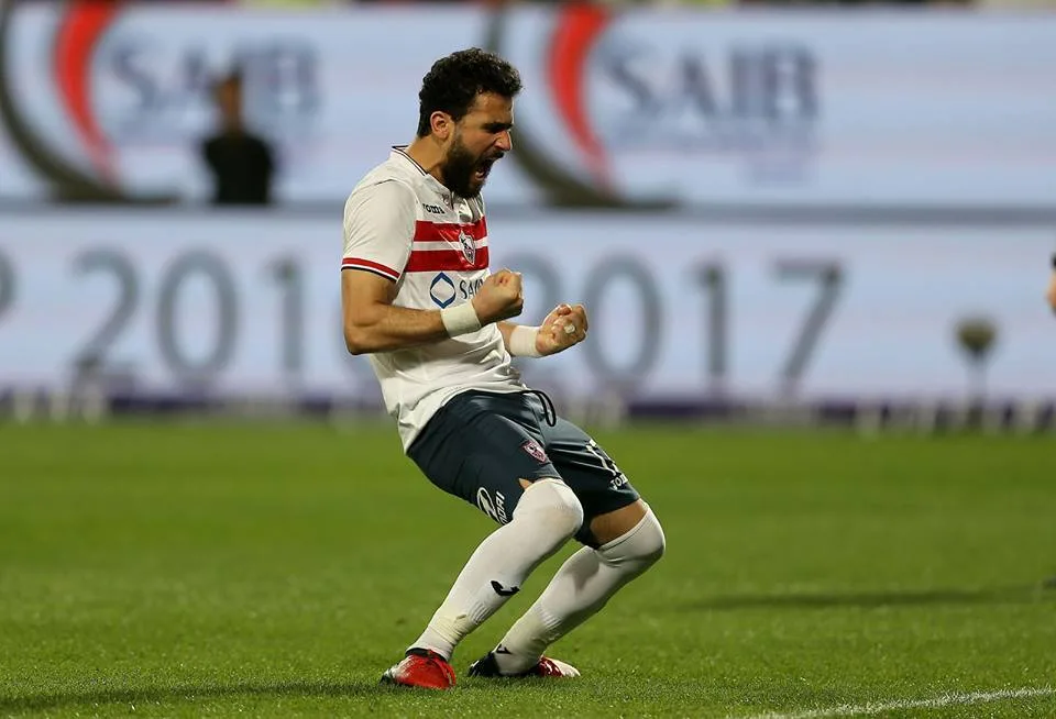 باسم مرسي يُرسل تحية للاعبي الزمالك قبيل مباراة نهائي كأس مصر ضد بيراميدز. باسم مرسي يُرسل تحية للاعبي الزمالك قبيل مباراة نهائي كأس مصر ضد بيراميدز.