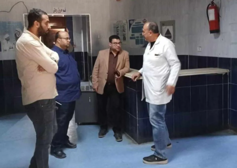 إدارة مستشفيات المنوفية تقيّم استعدادات مستشفى منوف العام ورمد منوف لطرح خدمات جديدة إدارة مستشفيات المنوفية تقيّم استعدادات مستشفى منوف العام ورمد منوف لطرح خدمات جديدة