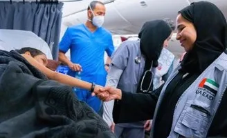 الإمارات تُ evacuate 188 مريضًا ومرافقيهم من غزة