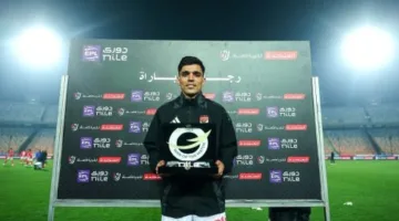 بن شرقي يتصدر قائمة أفضل لاعب في مباراة الأهلي وسيراميكا.