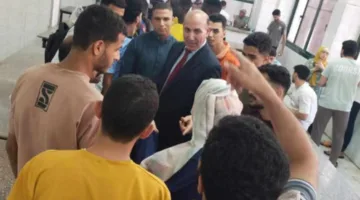 نائب رئيس جامعة الزقازيق لشؤون التعليم يقوم بزيارة المدينة الجامعية