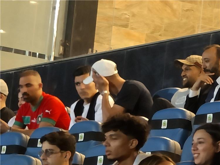 ثلاثي الأهلي المغربي في مباراة مصر والمغرب