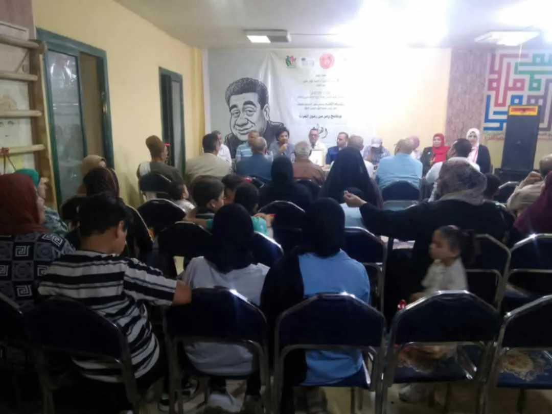 قصور الثقافة تحتفل بمسيرة الفنان المعروف في الكاريكاتير محمد رخا