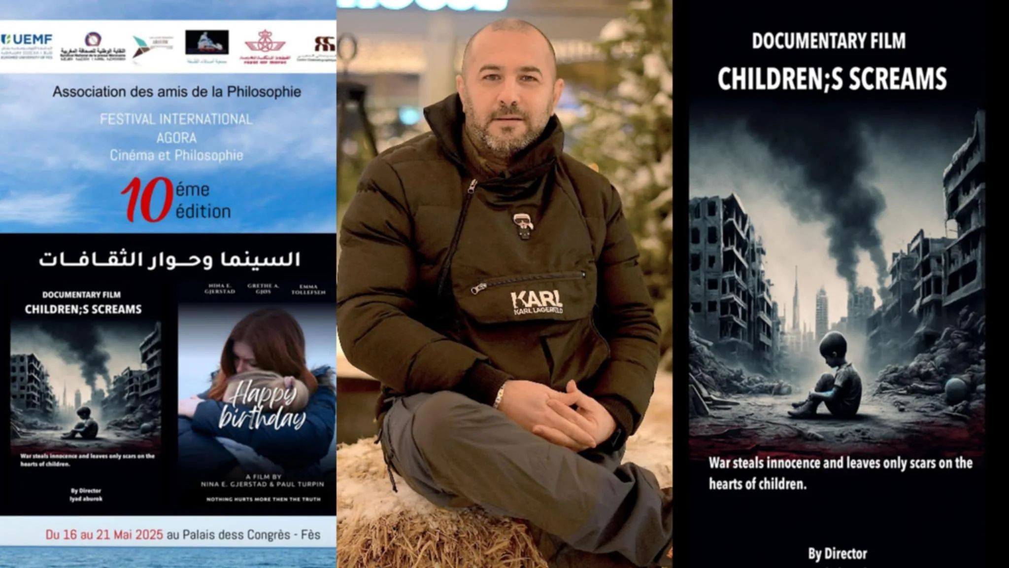 بعد أن أثار الضمير الأوروبي.. الفيلم الفلسطيني – النرويجي “صرخات الأطفال” يشارك في مهرجان أغورا الدولي بالمغرب. بعد أن أثار الضمير الأوروبي.. الفيلم الفلسطيني – النرويجي “صرخات الأطفال” يشارك في مهرجان أغورا الدولي بالمغرب.