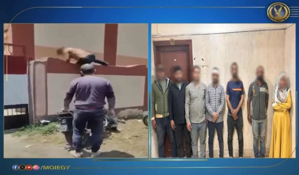 كشف ملابسات تداول فيديو لشخص يحمل عتلة حديدية إلى مدرسة في دمياط