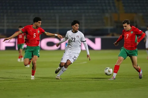 منتخب الشباب يودع أمم إفريقيا بعد هزيمته أمام المغرب في نصف النهائي منتخب الشباب يودع أمم إفريقيا بعد هزيمته أمام المغرب في نصف النهائي