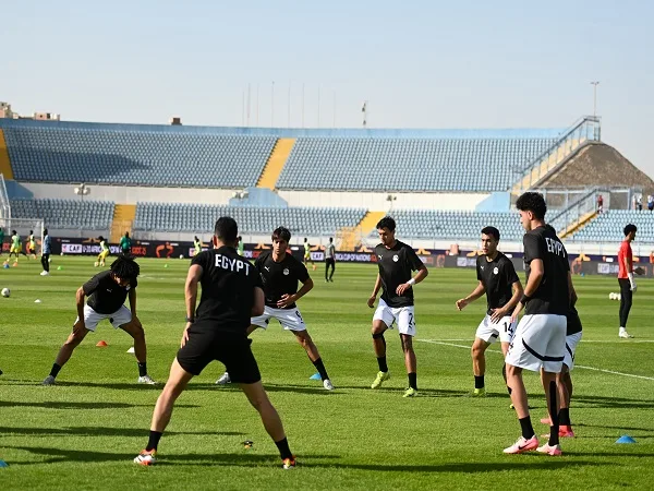 منتخب مصر ينهي الشوط الأول متقدماً بهدفين على غانا في ربع نهائي بطولة أفريقيا للشباب